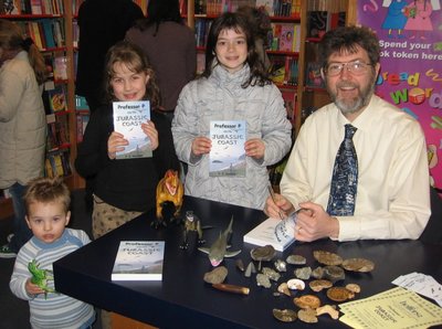 Image of Peter visiting Heffers Bookshop