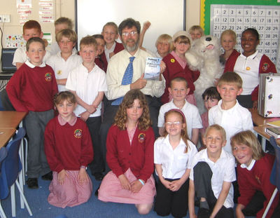 Image of Peter visiting Lulworth & Winfrith First School, Dorset
